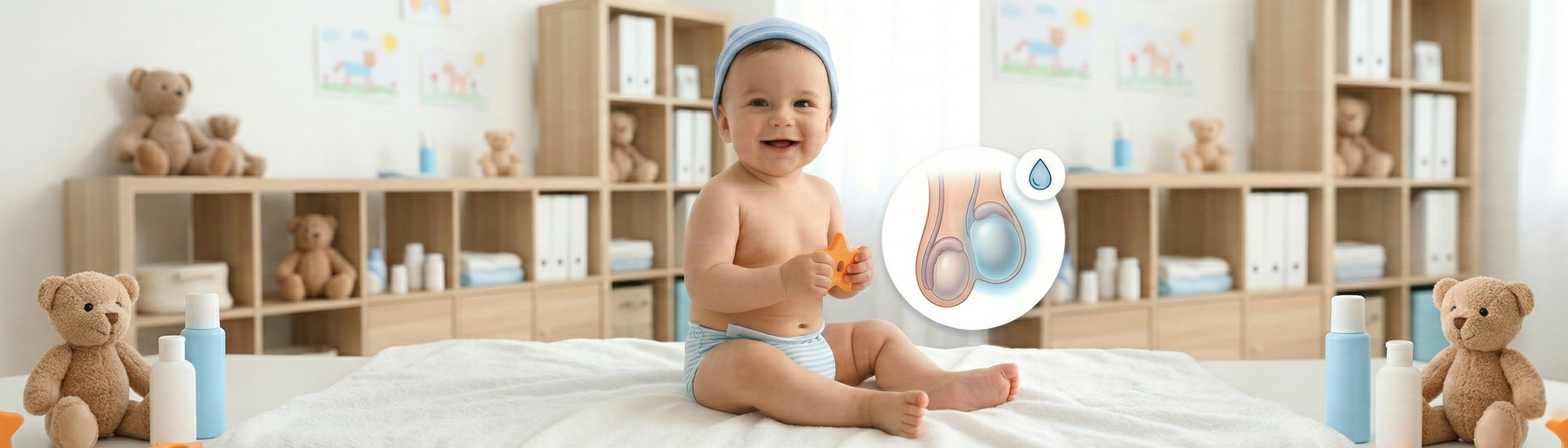 Çocuklarda ve Bebeklerde Su Fıtığı (Hidrosel) Nedir