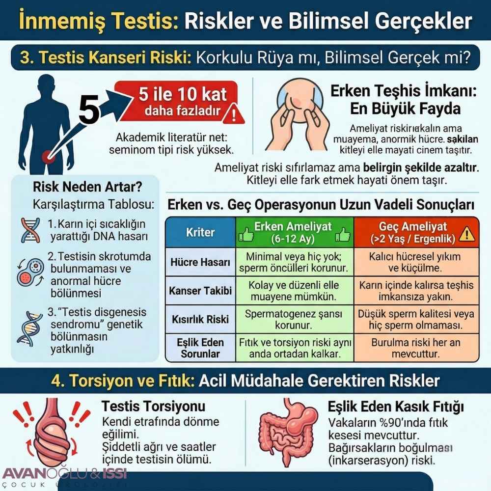 Geç kalinmış inmemiş testis