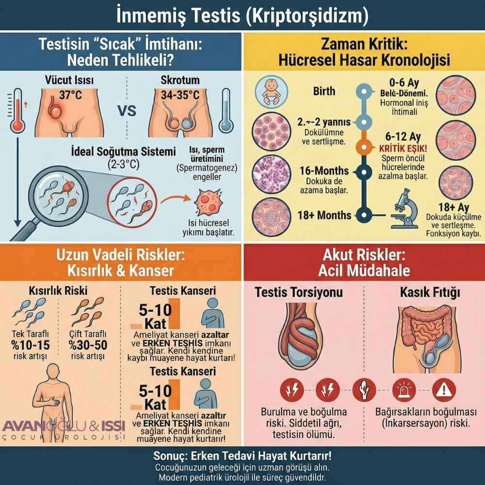 İnmemiş testis ameliyatı kaç yaşına kadar yapılır