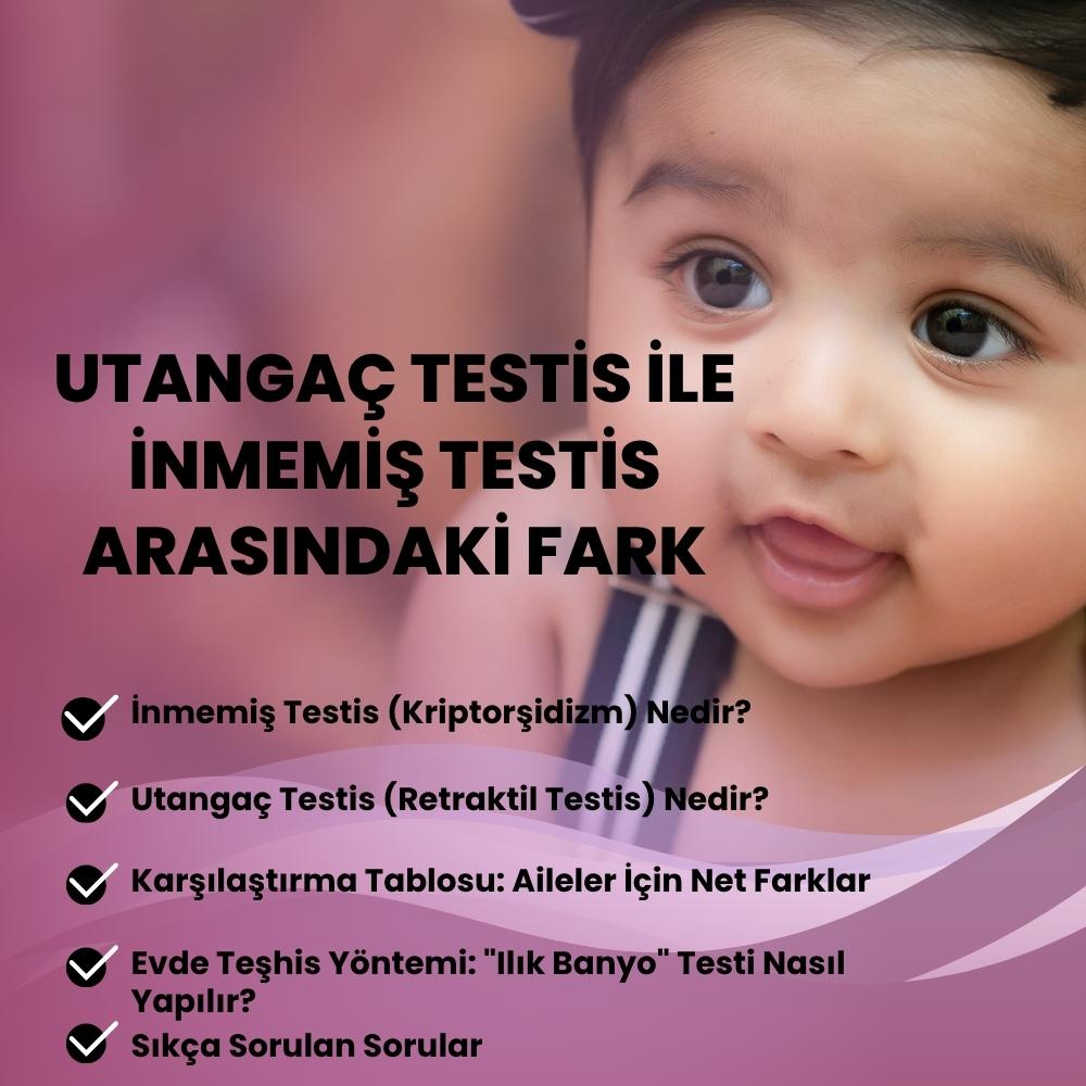 Utangaç Testis ile İnmemiş Testis Arasındaki Fark