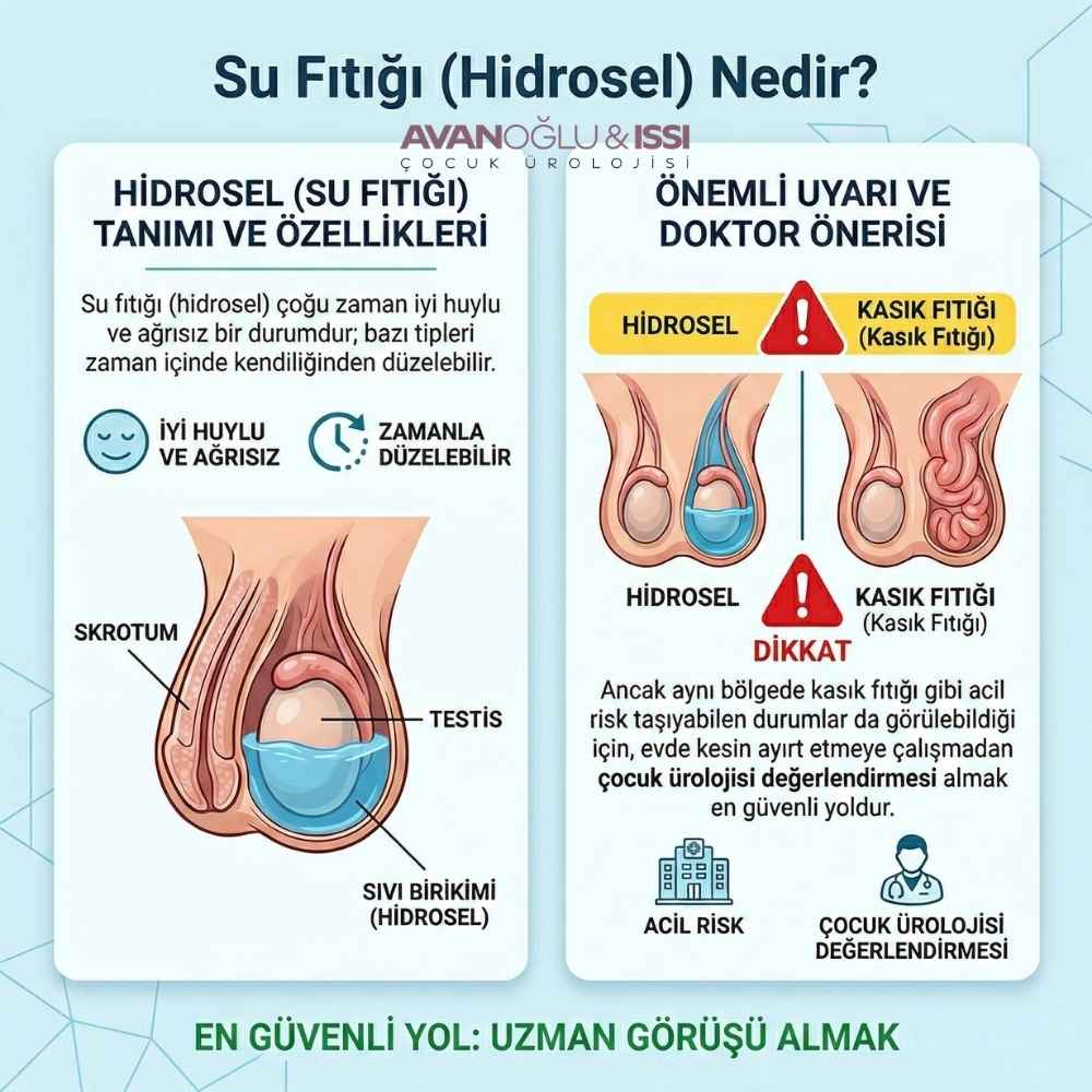 Hidrosel cocuklarda nasil olur