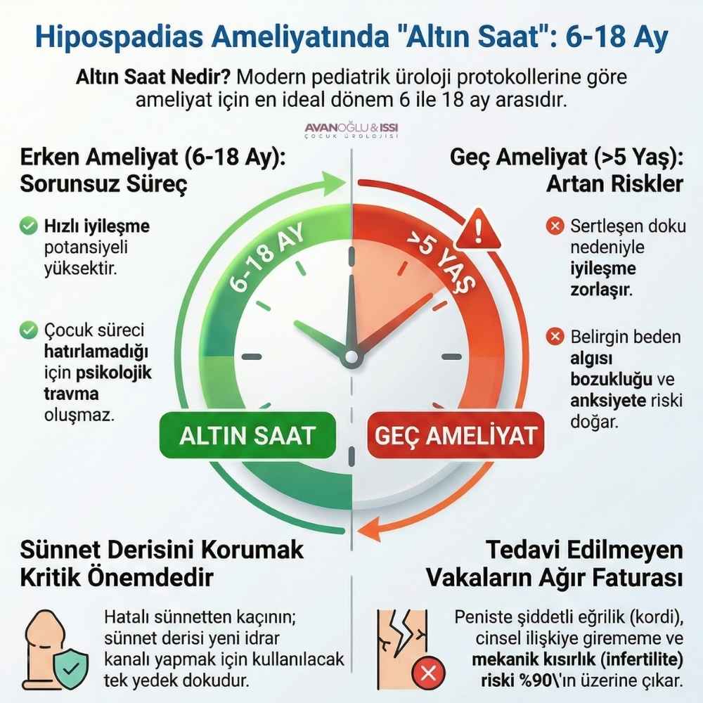 Hipospadias ameliyatı olunmazsa ne olur