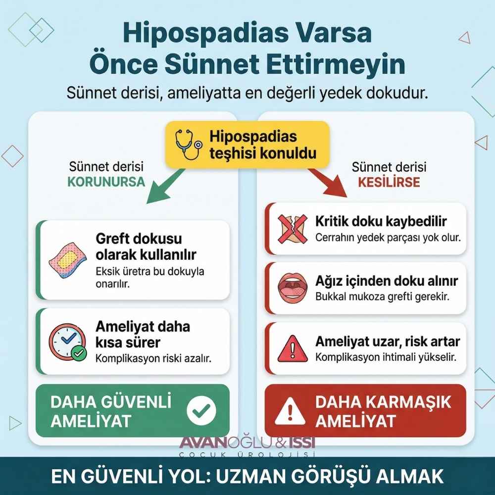 Hipospadias sünnet olur mu