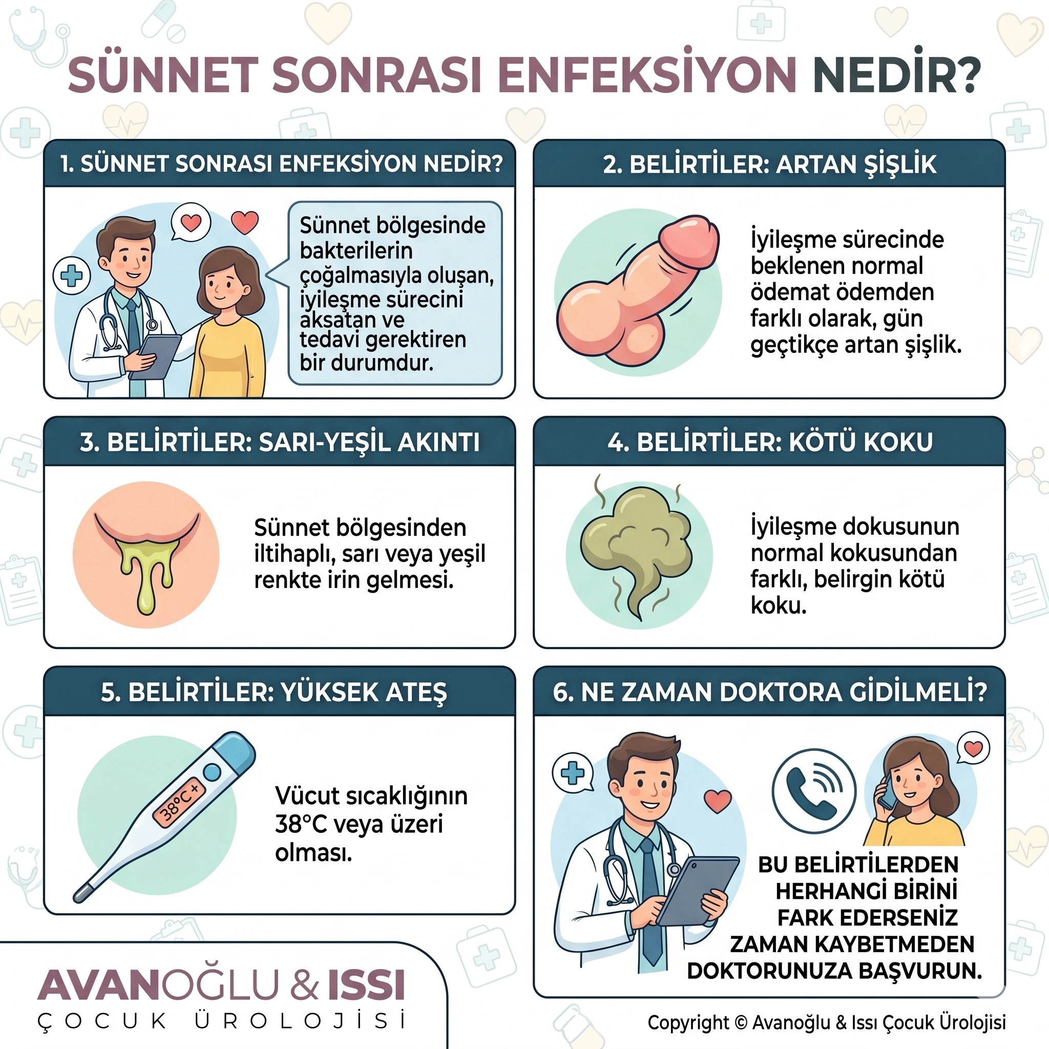 Sünnet Sonrası Enfeksiyon Nedir