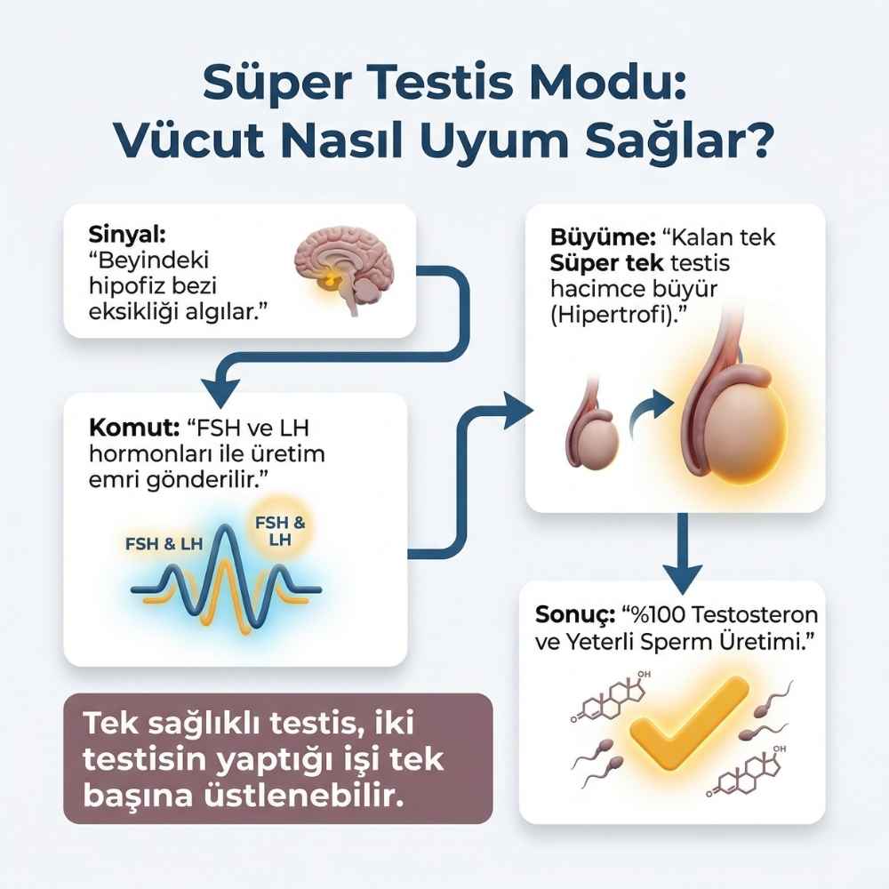 Tek testisi olupta çocuğu olan varmı