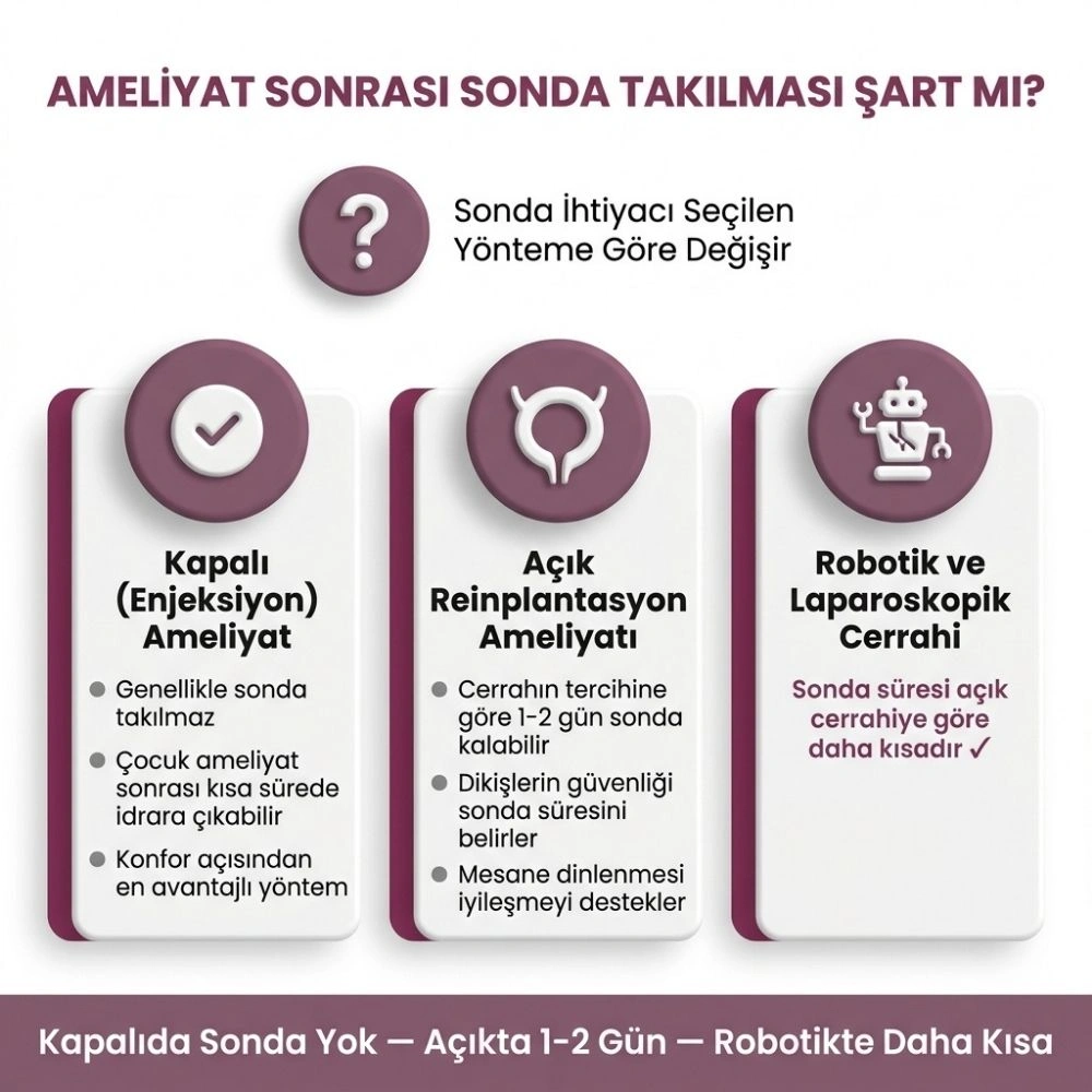 idrar reflüsü ameliyatı