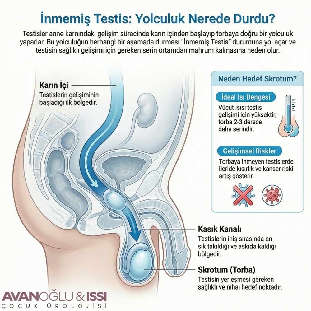 İnmemiş testis düzelir mi