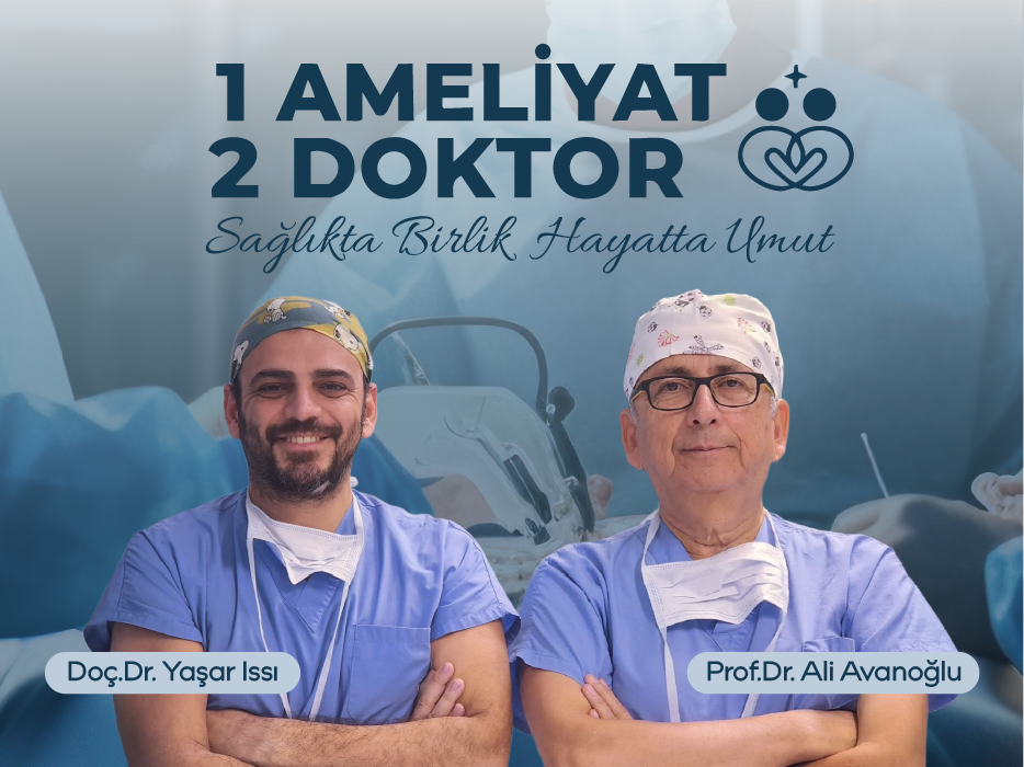 1 ameliyat 2 doktor
